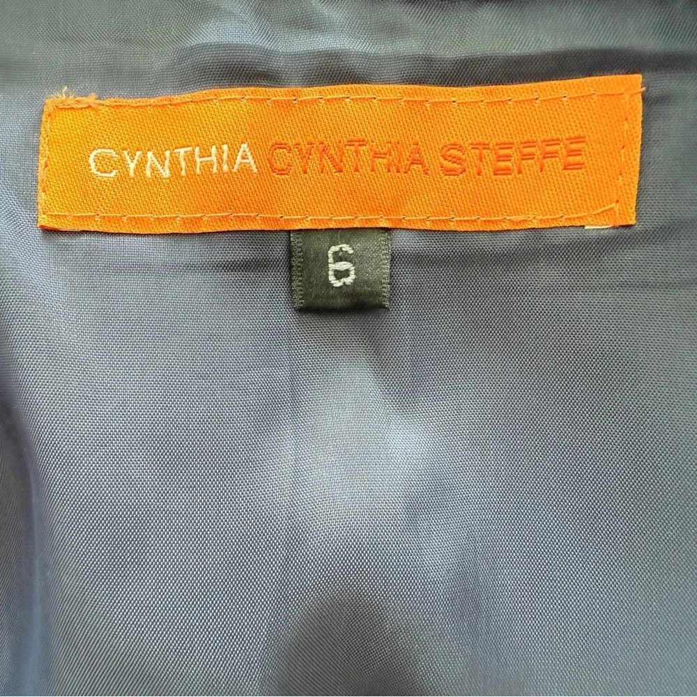 Cynthia Steffe Navy Floral Lace Skirt – Size 6 - Picture 7 of 12